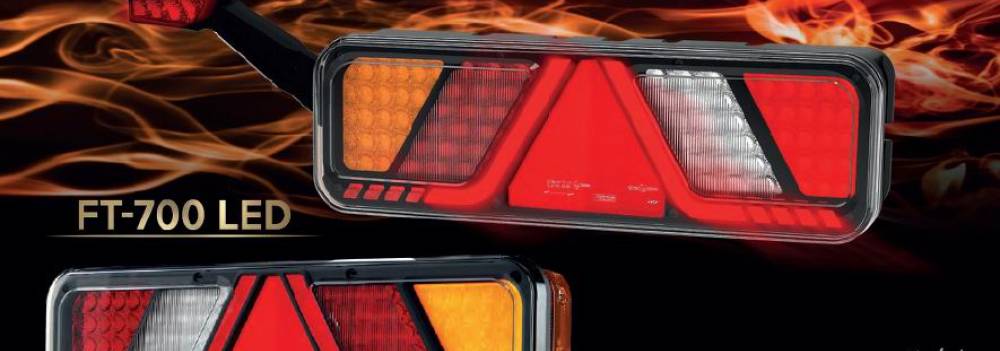 Cea mai mare lampă spate cu LED-uri de pe piața auto, FT-700 LED FRISTOM