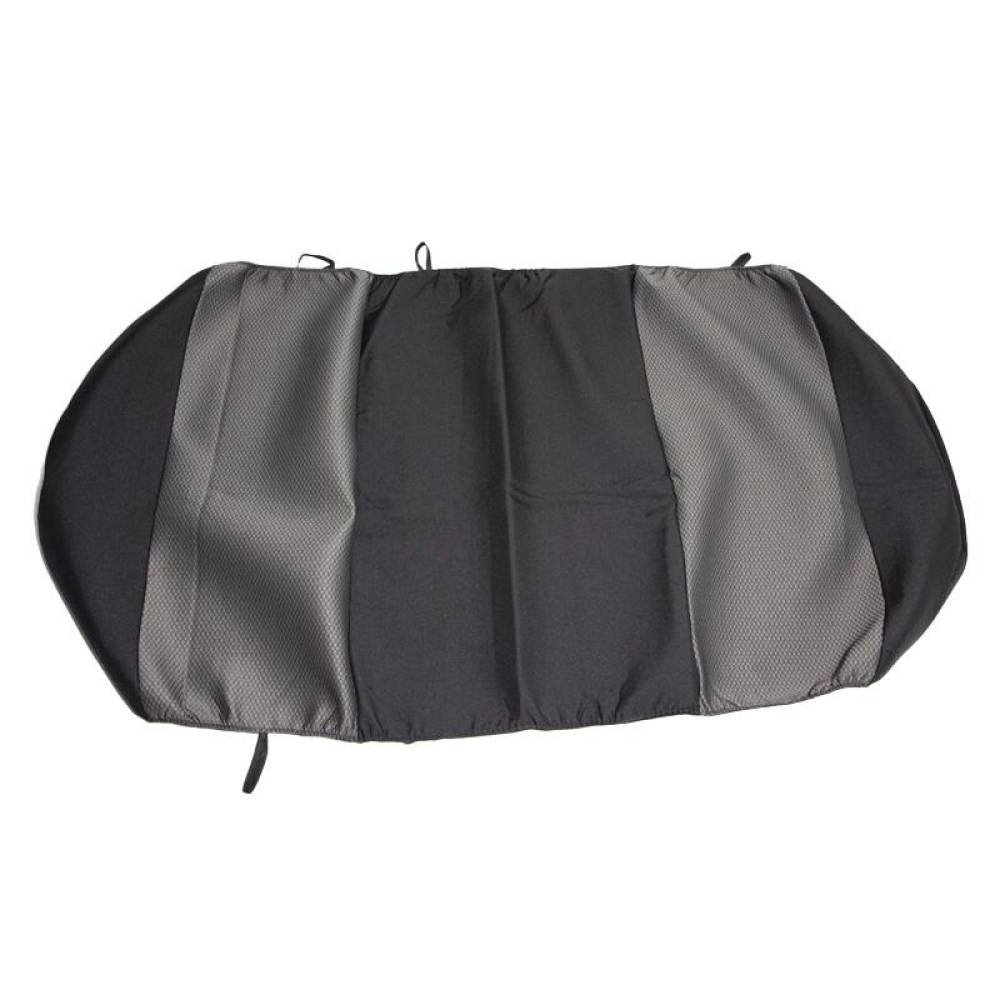 Set huse auto PLUS, 5 locuri, 2 cu 3, Dacia Logan 1, negru cu gri, fagure, DLZ55 Dealiz
