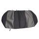 Set huse auto PLUS, 5 locuri, 2 cu 3, Dacia Logan 1, negru cu gri, fagure, DLZ55 Dealiz