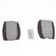 Set huse auto, 2 locuri, stofa, negru cu gri, DLZ10, Dealiz 