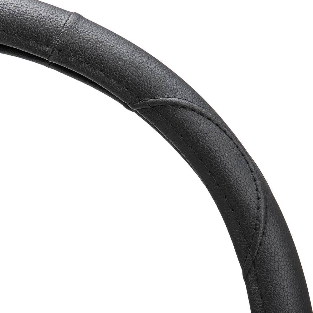 Husa volan 41 - 43cm imitatie piele neagra Gazelle 590.20 Alca   