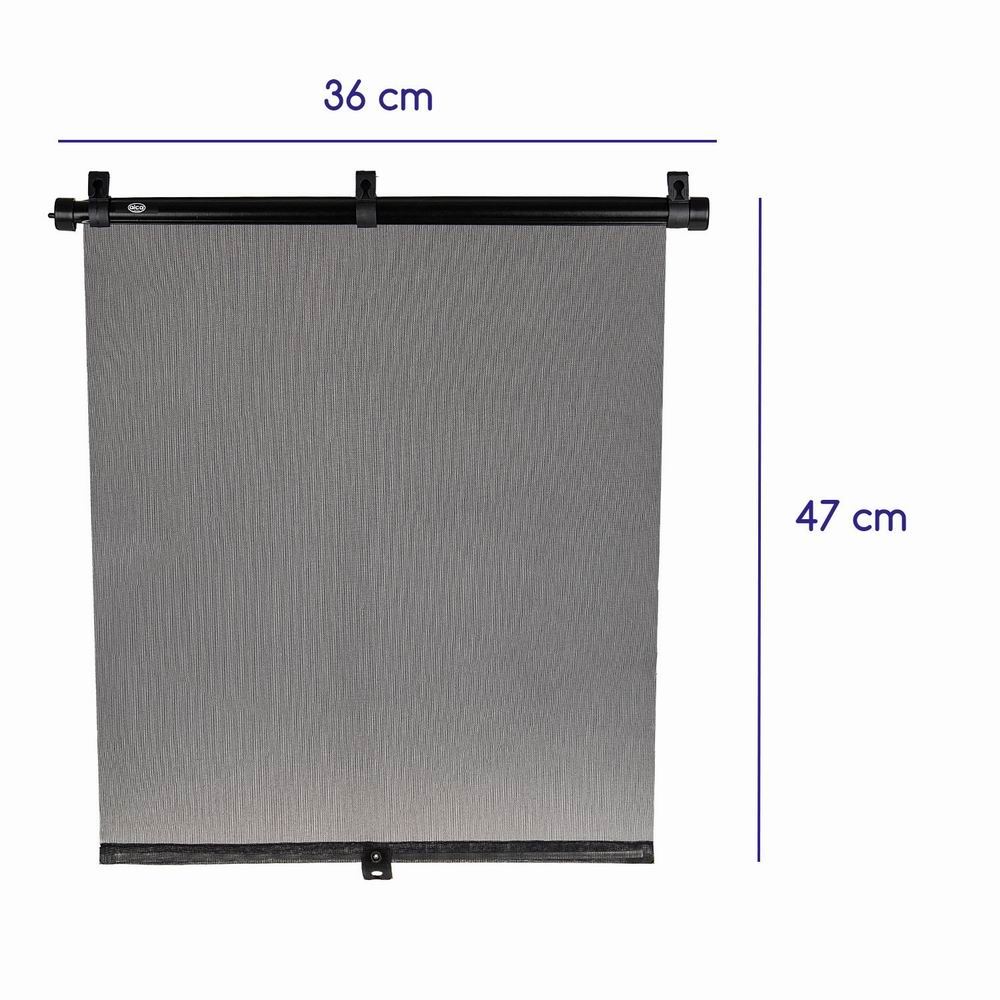 Set jaluzele rulou lateral si spate 36 x 47cm 2 bucati, cu ventuza 513.10
