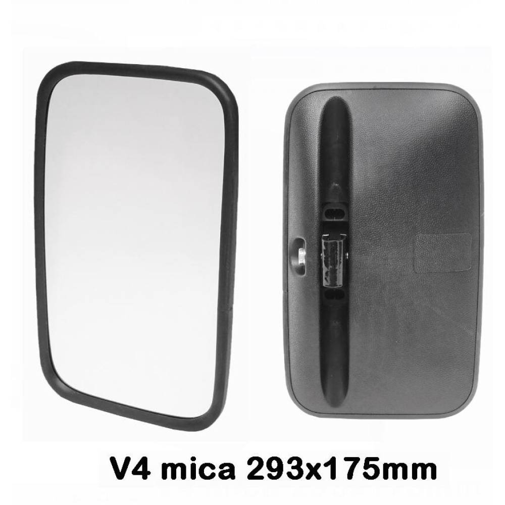Oglinda V4 mica 293x175mm, tractoare, camioane,  ZL001