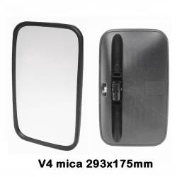 Oglinda V4 mica 293x175mm, tractoare, camioane,  ZL001