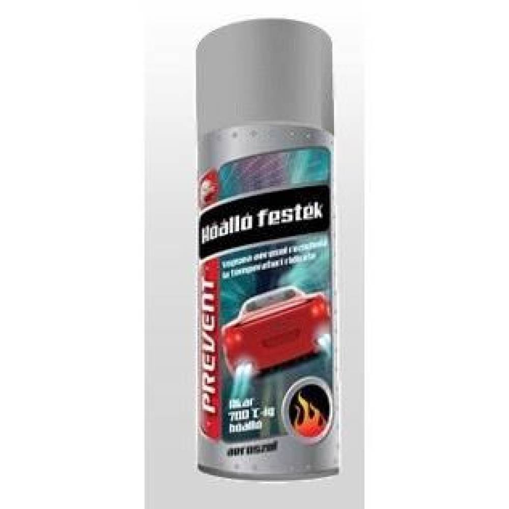 Spray vopsea temperaturi inalte Argintiu 400ml Prevent