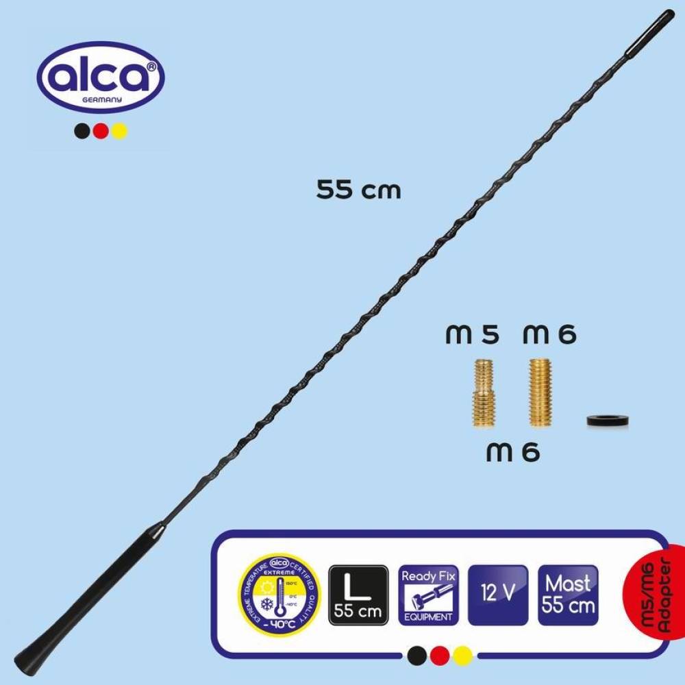 Antena tija 55cm, 2 adaptori 5, 6mm 537.50 Alca