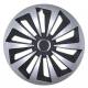 Capace roti 14'' Jestic Fox II cu inel, grafit cu argintiu