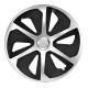Capace roti 14'' Jestic Roco II cu inel, grafit si argintiu