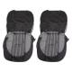 Set huse auto stofa, universale, negru, alb cu gri, DLZ53 Dealiz 