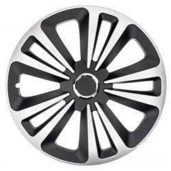 Capace roti 14'' Jestic Terra II cu inel, grafit cu argintiu