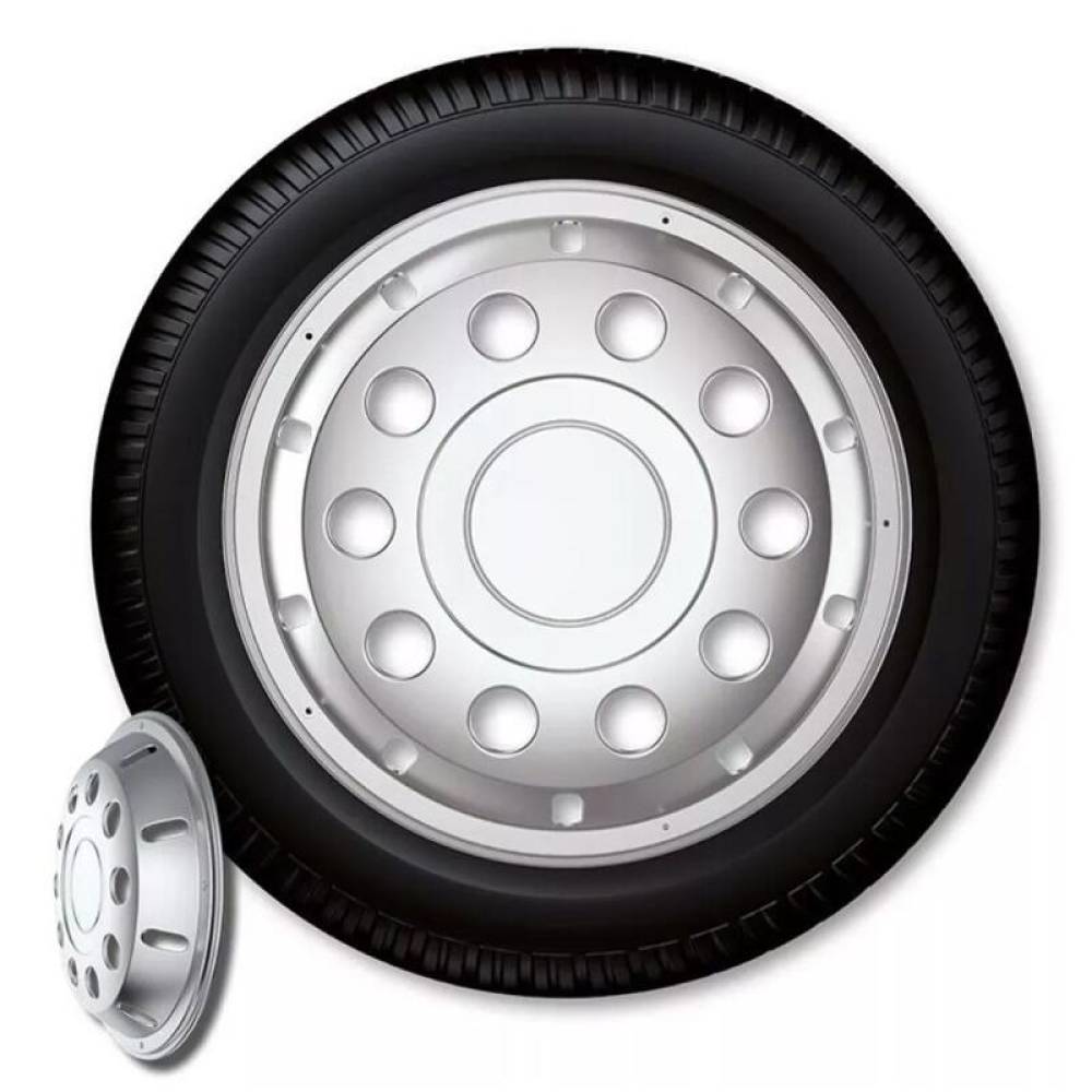 Set 2 bucati capace roti fata camion, autobuz, 22.5