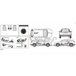 Autocolant Car Deco Dragon