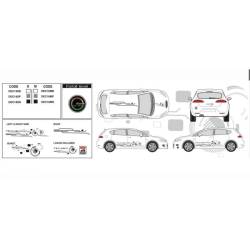 Autocolant Car Deco Techno