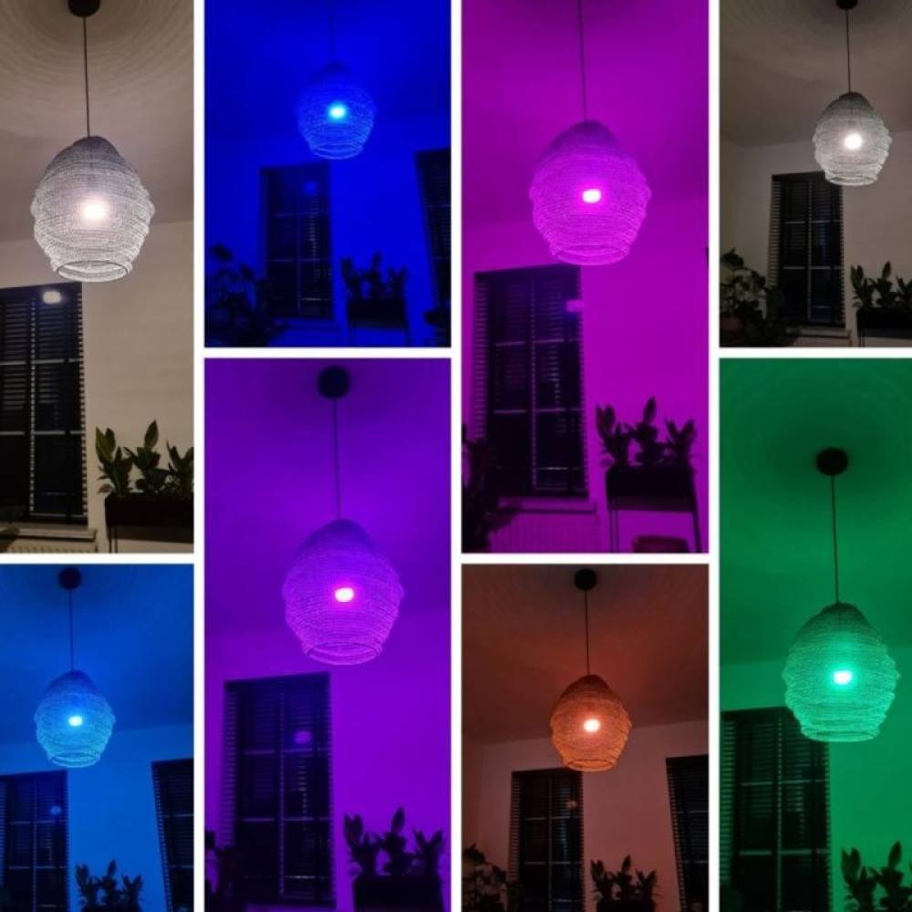 Bec LED Smart WiFi E27 10W RGB, R5085 Woox Diamond
