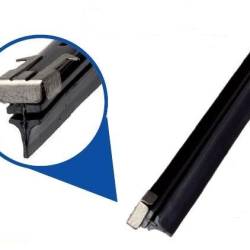 Refill, lamela guma de schimb pentru stergator 28''/70cm Single Edge /set Alca 131.00