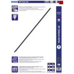Refill, lamela guma de schimb pentru stergator 28''/70cm Single Edge /set Alca 131.00