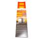 Set 2 autocolante reflectorizante vehicul lung, in chenar, 565x200mm 4004MSA Reflex 