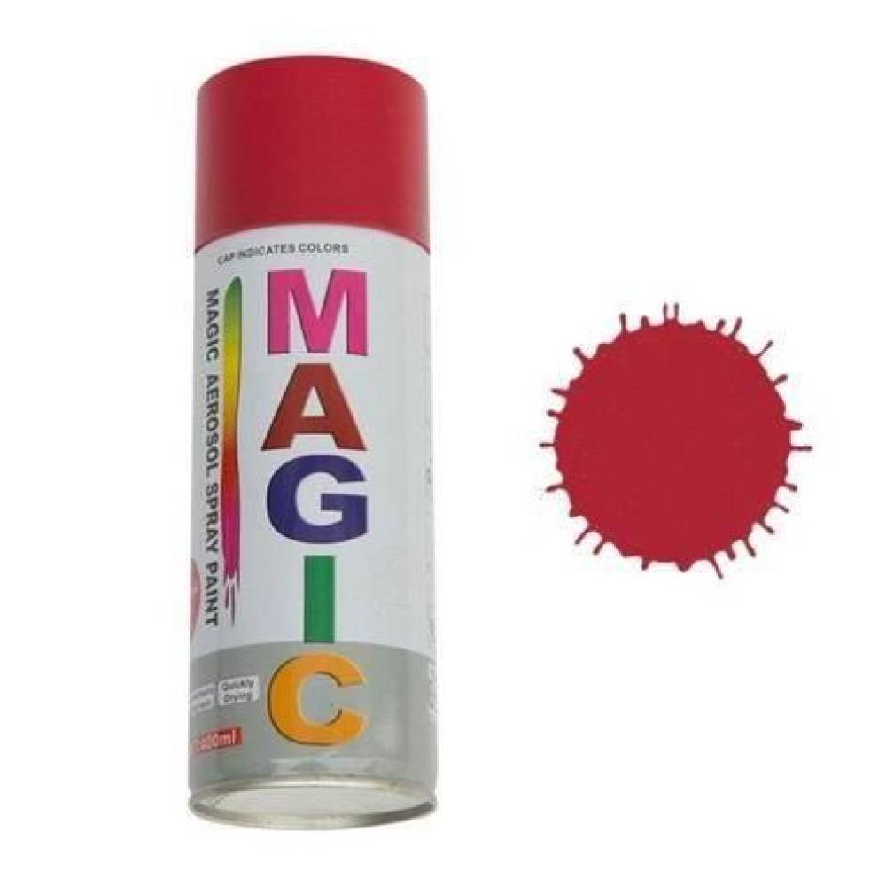 Spray vopsea Rosu 270 400ml Magic