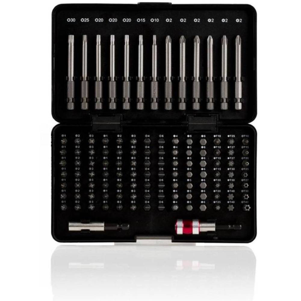 Trusa biti 113 piese (hexagonale, torx) Bit Box Set 337.20 Heyner