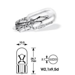 Bec soclu sticla 24V/5W W5W T10 5584 Vecta