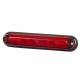 Lampa suplimentara frana LED, 134x27mm, rosie, 12/24v, LSD2524 Horpol