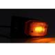 Lampa gabarit 63x42, LED, galbena, cu suport lateral, FT-001-Z1 Fristom