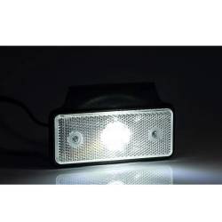Lampa gabarit 110x45, LED, alba, cu suport, 12-36V, MD-013 B+K Fristom 