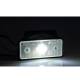 Lampa gabarit 110x45, LED, alba, cu suport, 12-36V, MD-013 B+K Fristom 