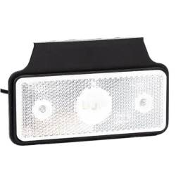 Lampa gabarit 110x45, LED, alba, cu suport, 12-36V, MD-013 B+K Fristom 