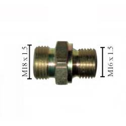 Racord furtun aer reductie M18x1.5 - M16x1.5mm Reflex 14000.0200