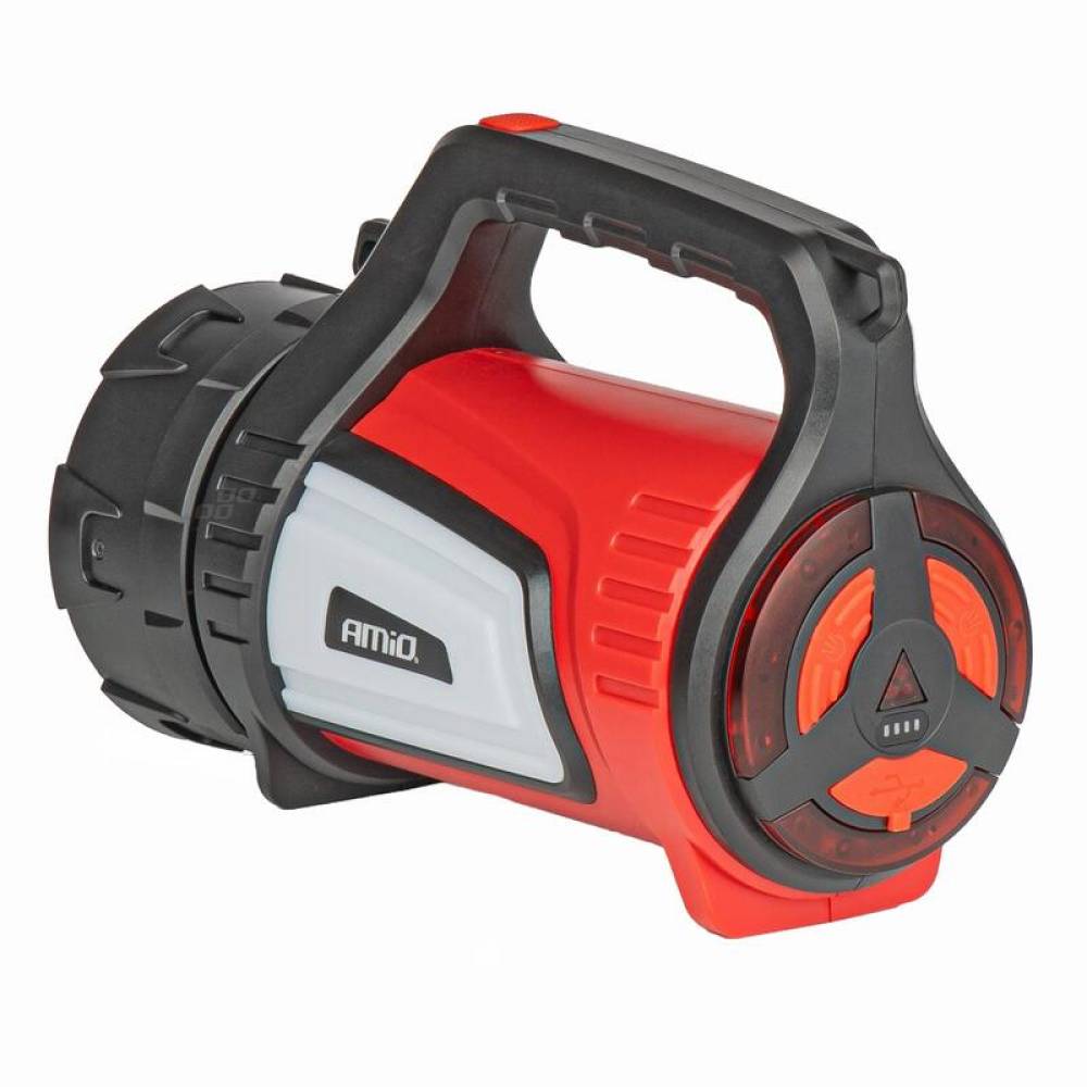 Lanterna lucru LED, 3in1, reincarcabila USB, 400lm, 4200mAh, 10 moduri iluminare, 03275 Amio