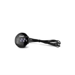 Termometru rotund, 12V, incastrabil, cablu 1m, DS4039G CarCo