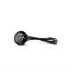 Termometru rotund, 12V, incastrabil, cablu 1m, DS4039G CarCo