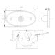 Lampa gabarit 115x62, LED, galbena, 12-24V, G19 Gmak