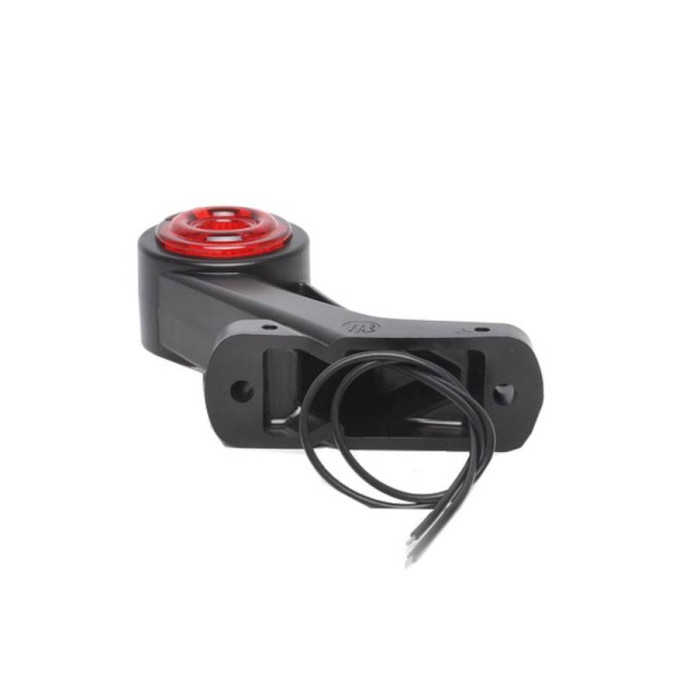 Lampa gabarit cu brat oblic 45°, 130mm, LED, alb-rosie, dreapta, 12-24V, W77.4S 622bcP Was Lampa gabarit cu brat oblic 45°, 130mm, LED, alb-rosie, dreapta, 12-24V, W77.4S 622bcP Was