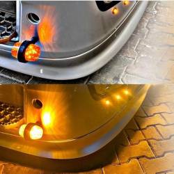 Modul LED NEON, galben, pentru lampi gabarit si semnalizare, cu cablu 5.2m, MDP 2602 Horpol 