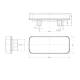 Lampa spate 201x85, 5 functii cu numar, ceata si semnalizare dinamica, LED, W187 DD 1325 DD Was