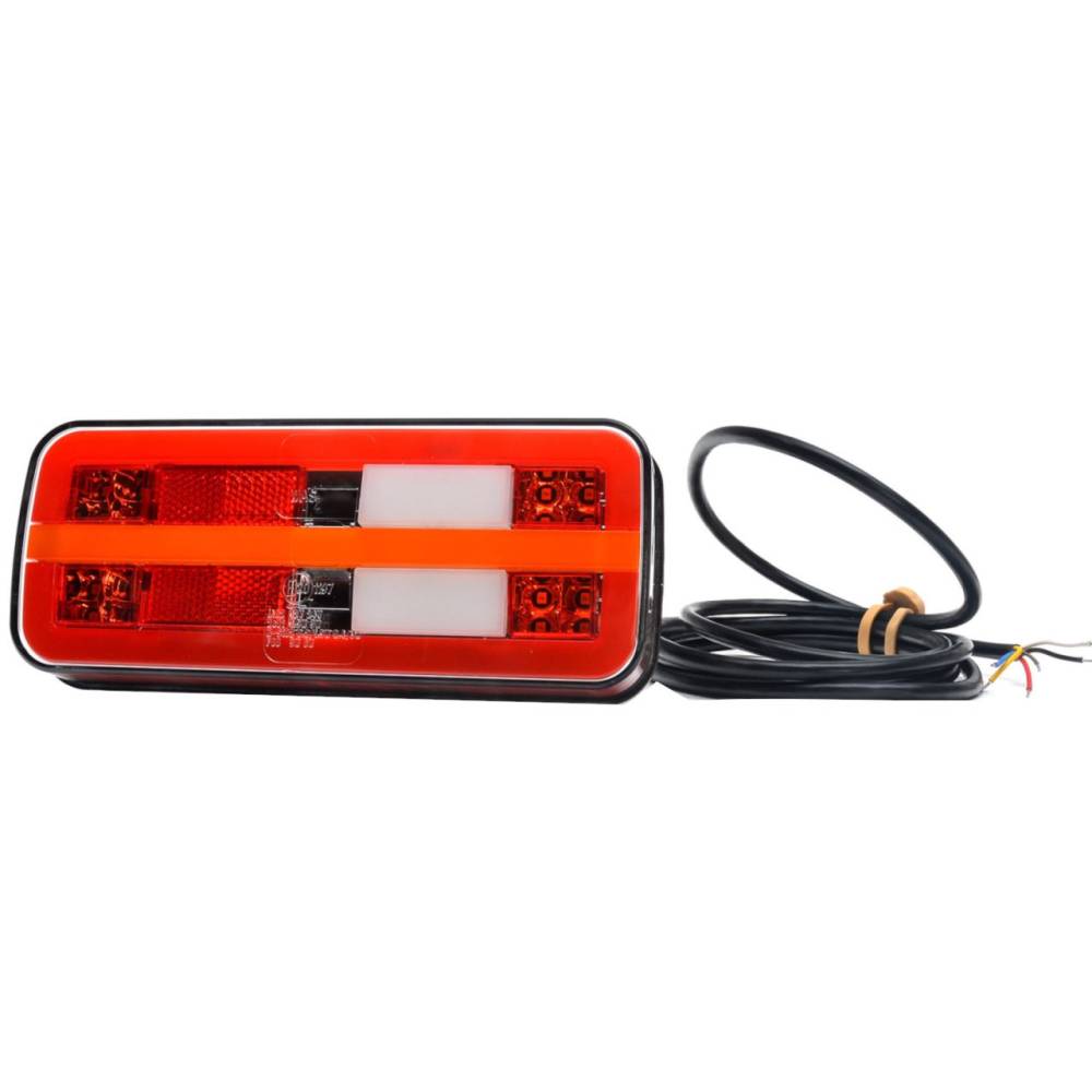 Lampa spate 201x85, 5 functii cu numar, ceata si semnalizare dinamica, LED, W187 DD 1325 DD Was