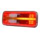 Lampa spate 201x85, 5 functii cu numar, ceata si semnalizare dinamica, LED, W187 DD 1325 DD Was