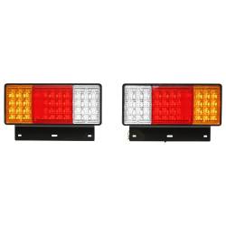 Set lampa stop, 320x193, LED, 12/24V, rama metalica, BK69110