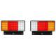 Set lampa stop, 320x193, LED, 12/24V, rama metalica, BK69110
