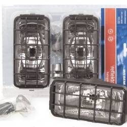 Set 2 proiectoare 180X86, faza lunga cu grila, HP2.11047 Wesem 