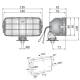 Set 2 proiectoare 180X86, faza lunga cu grila, HP2.11047 Wesem 