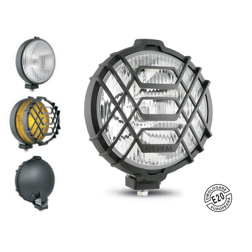 Set Proiectoare, fi160 faza lunga, cu grila, HO1.4616 Wesem 