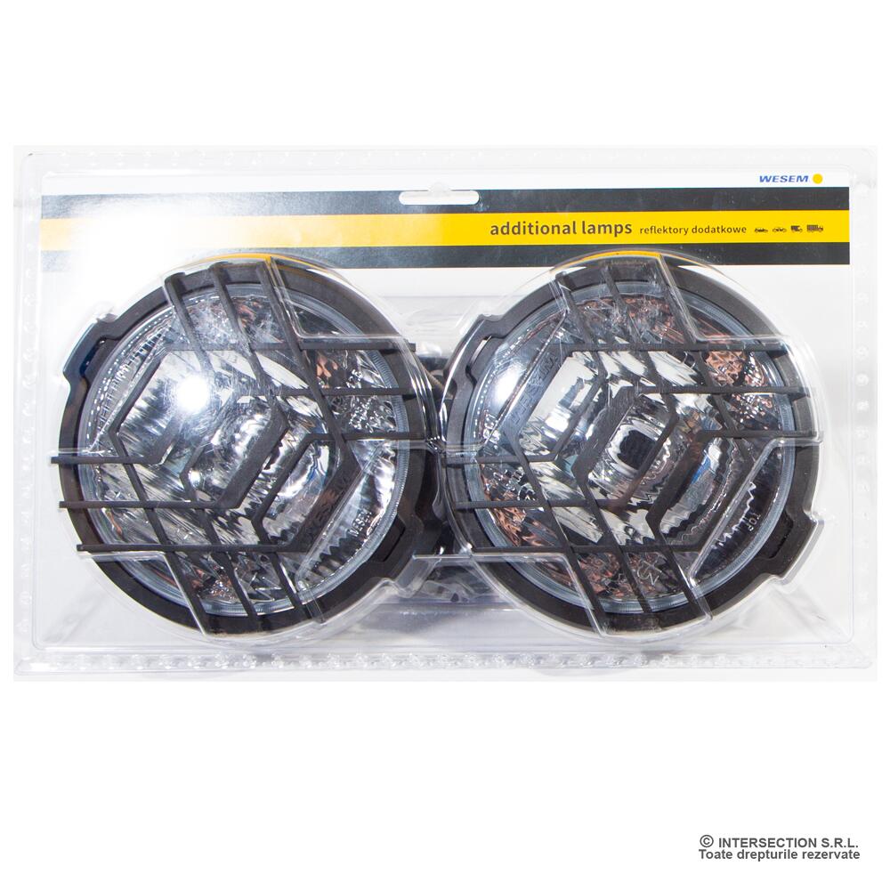 Set Proiectoare, fi160 faza lunga, cu grila, HO1.4616 Wesem 