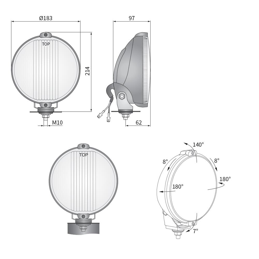 Proiector fi183, LED Ring, Angel Eyes, carcasa cromata, 12V HOS2.38803 Wesem Proiector fi183, LED Ring, Angel Eyes, carcasa cromata, 12V HOS2.38803 Wesem