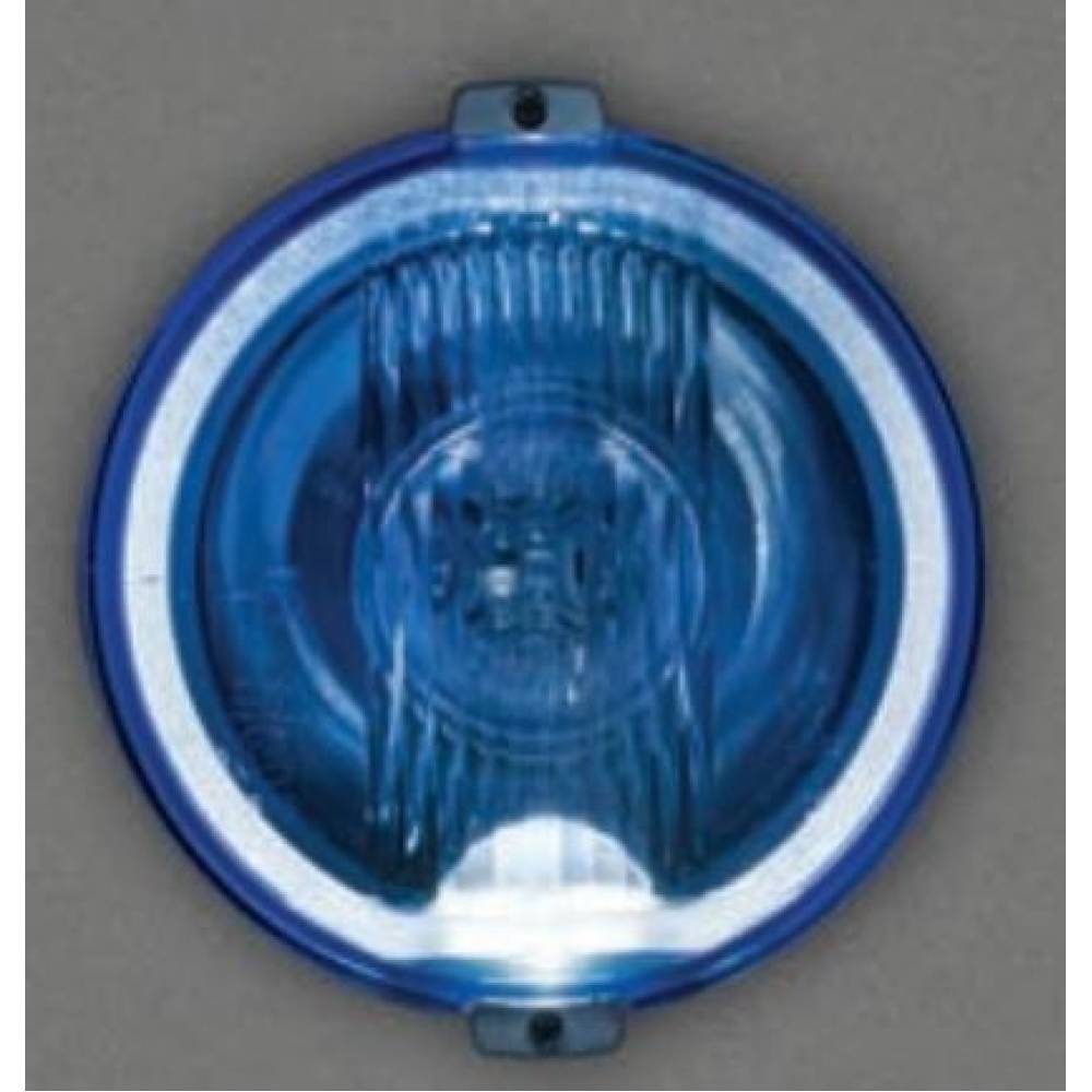 Proiector fi183, pozitie, LED Ring, Angel Eyes, sticla albastra, carcasa cromata 12V HOS2.38813 Wesem