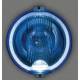 Proiector fi183, pozitie, LED Ring, Angel Eyes, sticla albastra, carcasa cromata 12V HOS2.38813 Wesem