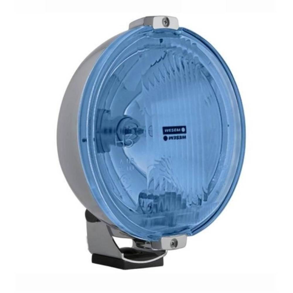 Proiector fi183, pozitie, LED Ring, Angel Eyes, sticla albastra, carcasa cromata 12V HOS2.38813 Wesem