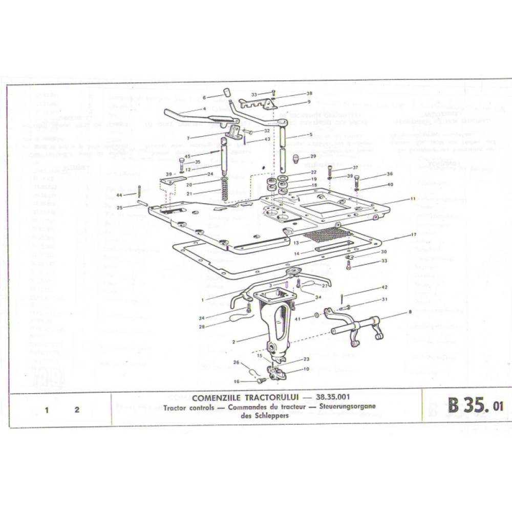 Suport cuplare roti (pinguin) U650 38.35.012/UTB